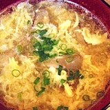 舞茸と卵のスープ